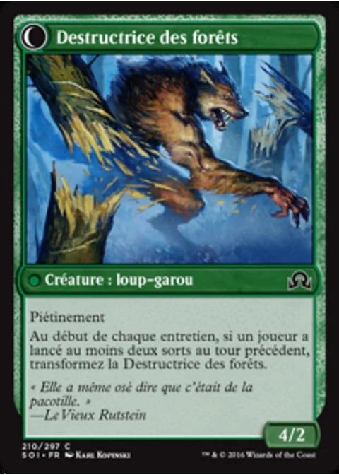 Destructrice des forêts