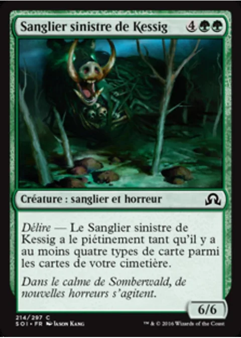 Sanglier sinistre de Kessig