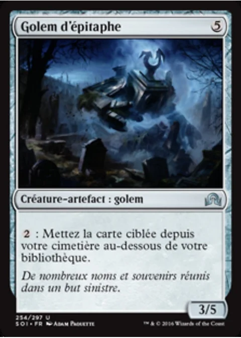 Golem d'épitaphe