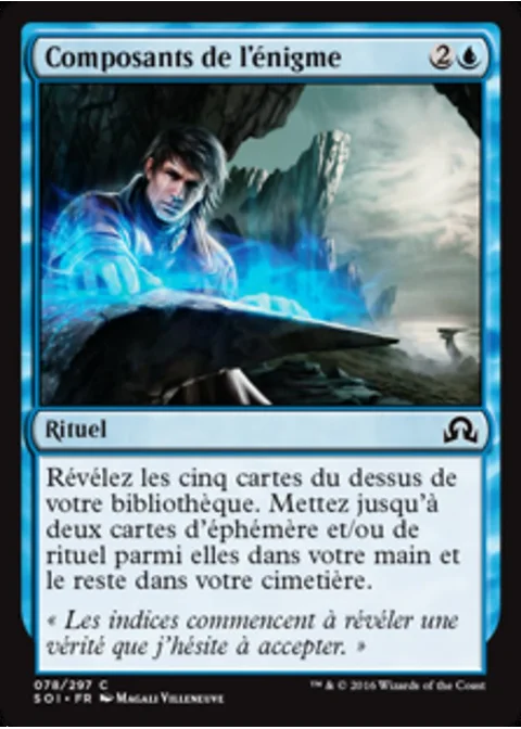 Composants de l'énigme