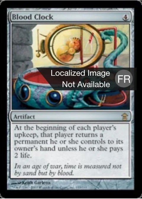 Horloge de sang