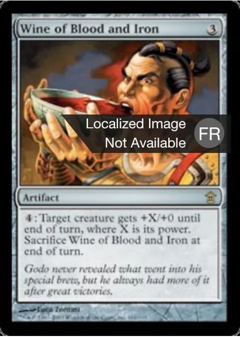 Vin de sang et de fer
