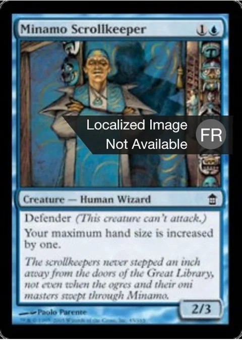 Gardien des parchemins de Minamo