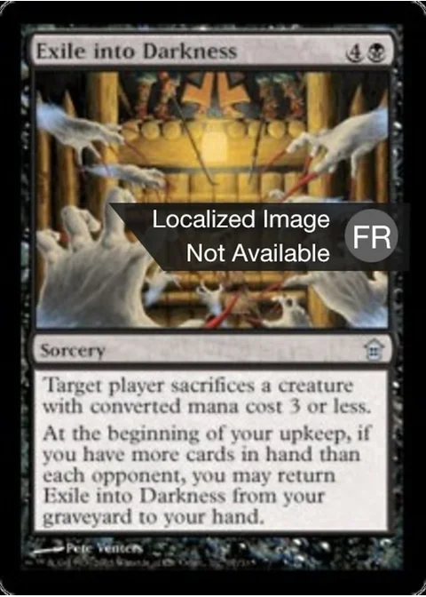 Exil dans les ténèbres