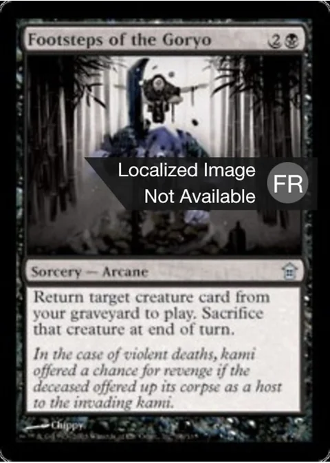 Bruits de pas du goryo