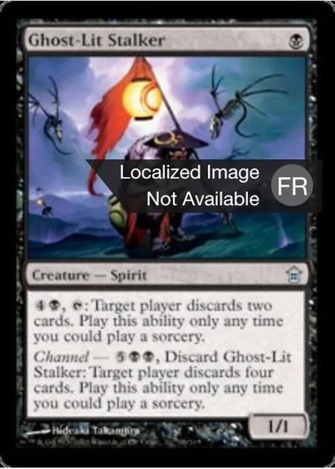 Pisteur nimbé de fantômes