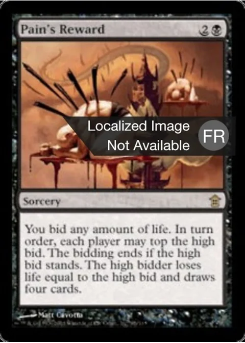 Récompense de la souffrance