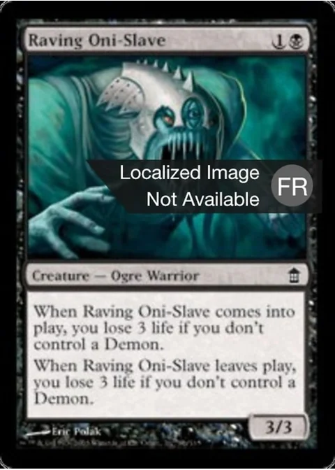 Esclave-oni délirant