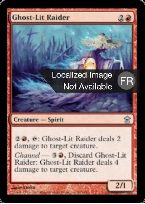 Pillard nimbé de fantômes