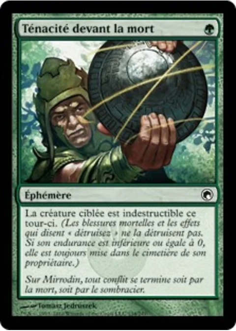 Ténacité devant la mort