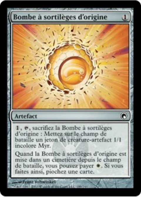 Bombe à sortilèges d'origine