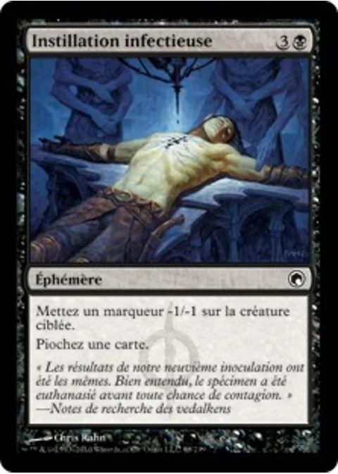 Instillation infectieuse