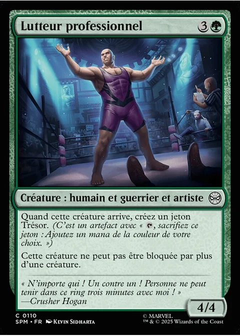 Lutteur professionnel