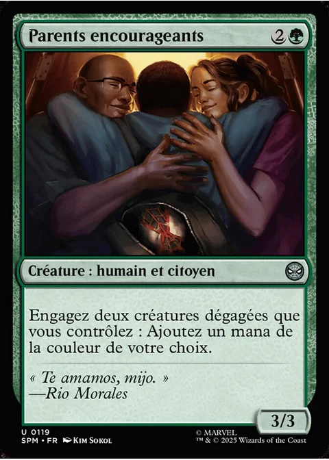 Parents encourageants