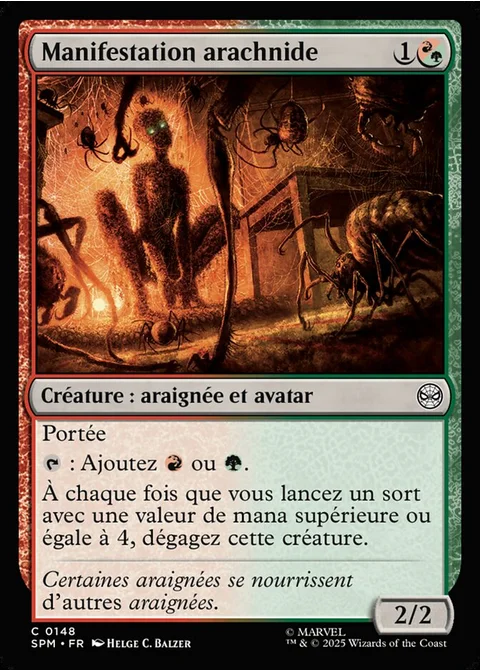 Manifestation arachnide