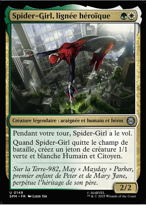 Spider-Girl, lignée héroïque