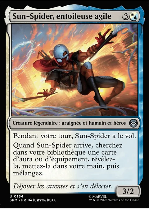 Sun-Spider, entoileuse agile