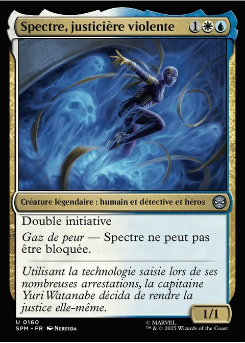 Spectre, justicière violente