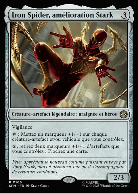 Iron Spider, amélioration Stark