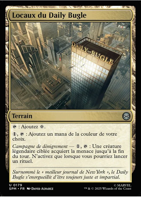 Locaux du Daily Bugle