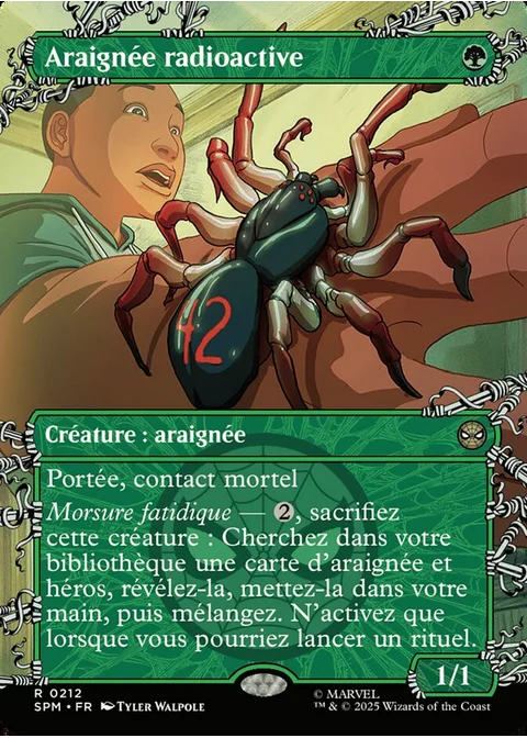 Araignée radioactive