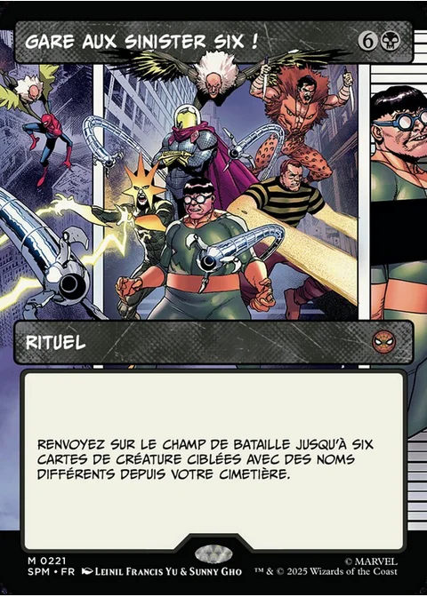 Gare aux Sinister Six !