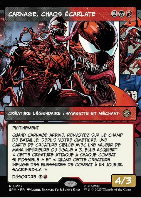 Carnage, chaos écarlate