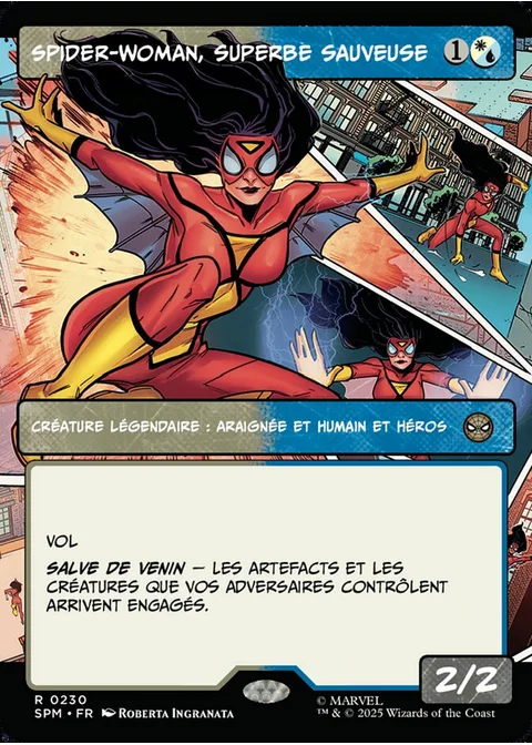 Spider-Woman, superbe sauveuse