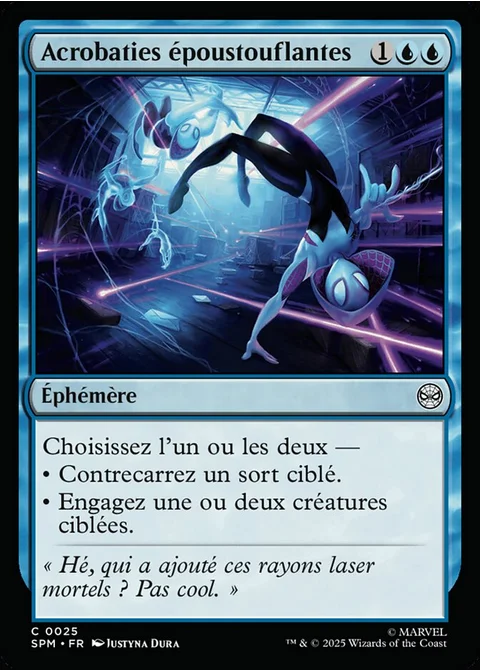 Acrobaties époustouflantes