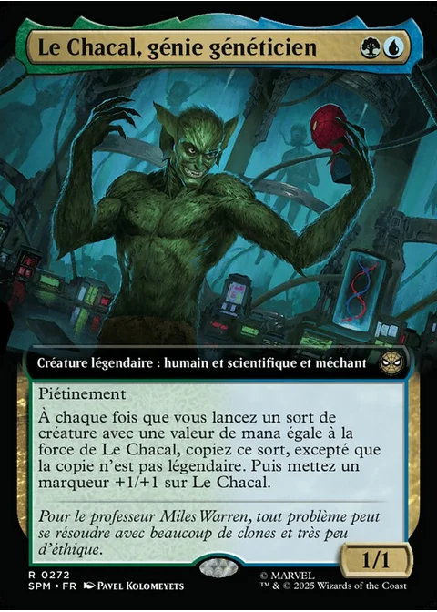 Le Chacal, génie généticien