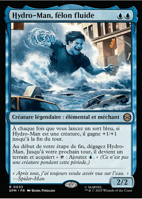 Hydro-Man, félon fluide