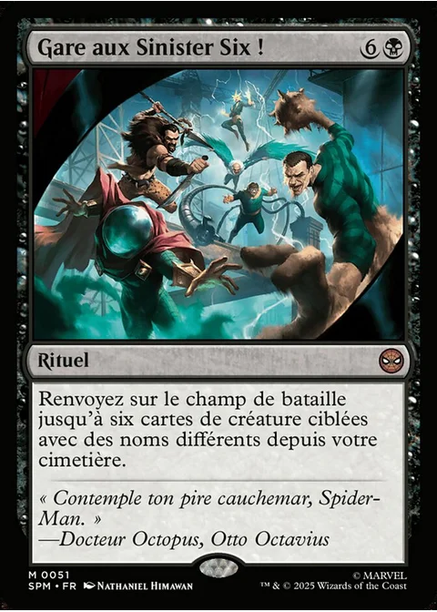 Gare aux Sinister Six !