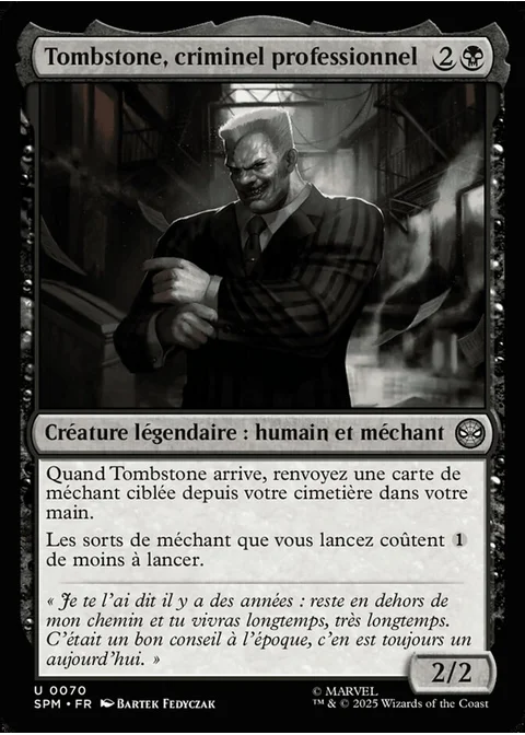 Tombstone, criminel professionnel