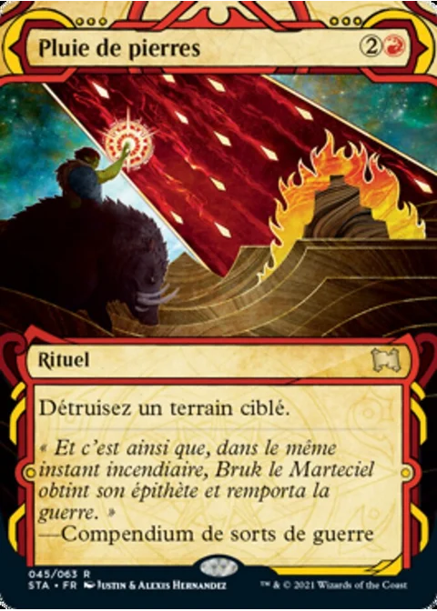 Pluie de pierres