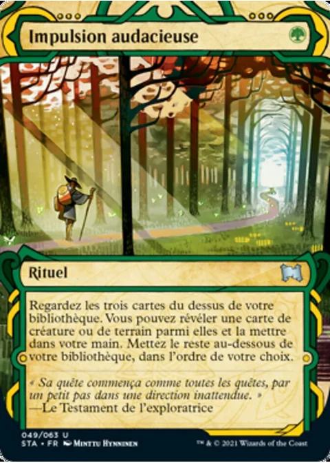 Impulsion audacieuse