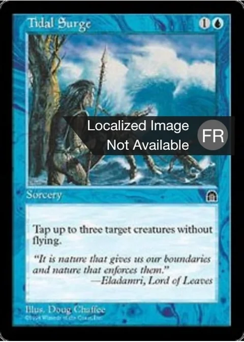 Déferlement de la marée