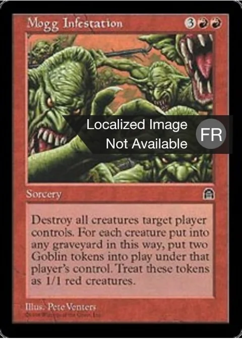 Infestation de moggs