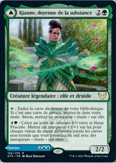 Kianne, doyenne de la substance