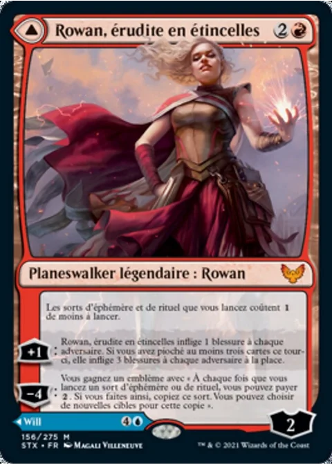 Rowan, érudite en étincelles