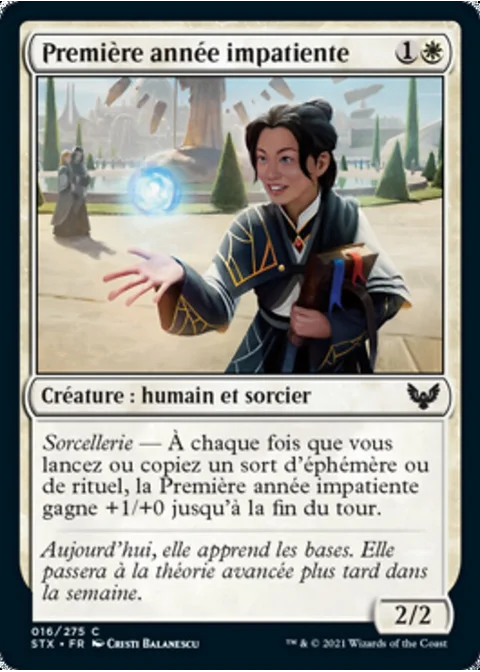 Première année impatiente