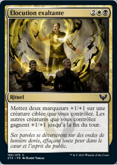 Élocution exaltante