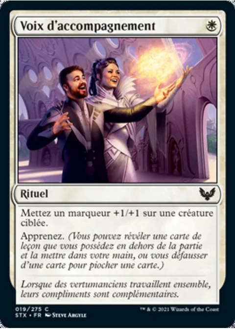 Voix d'accompagnement