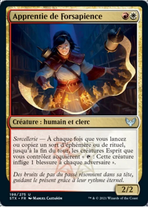 Apprentie de Forsapience