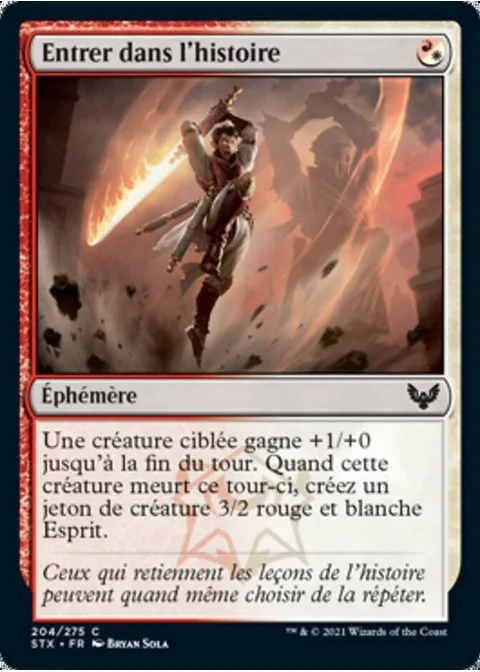 Entrer dans l'histoire