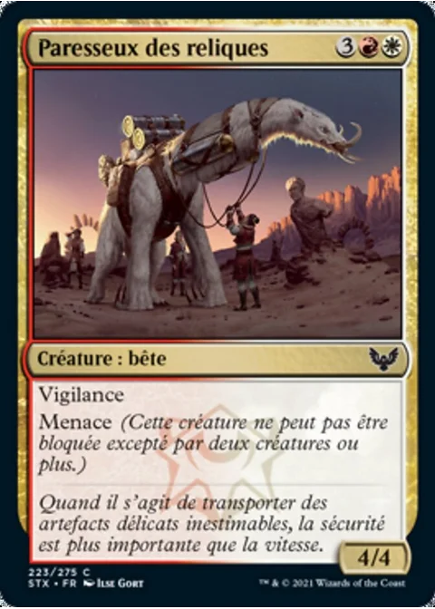 Paresseux des reliques