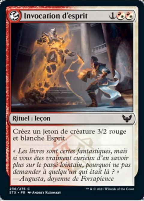 Invocation d'esprit