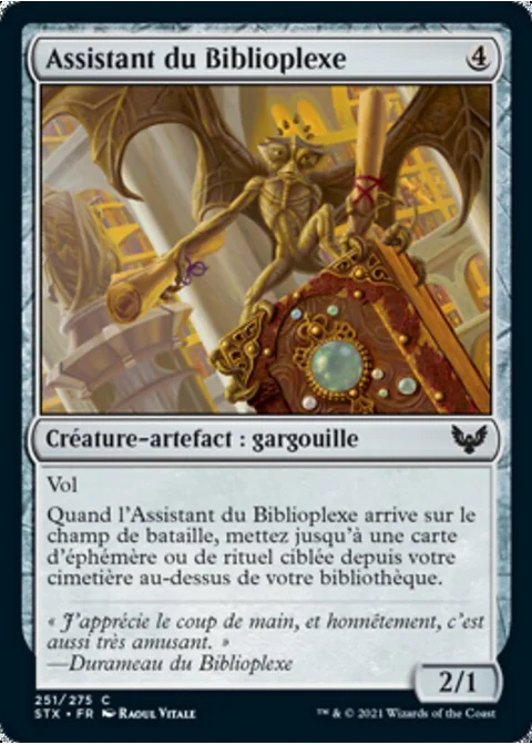 Assistant du Biblioplexe