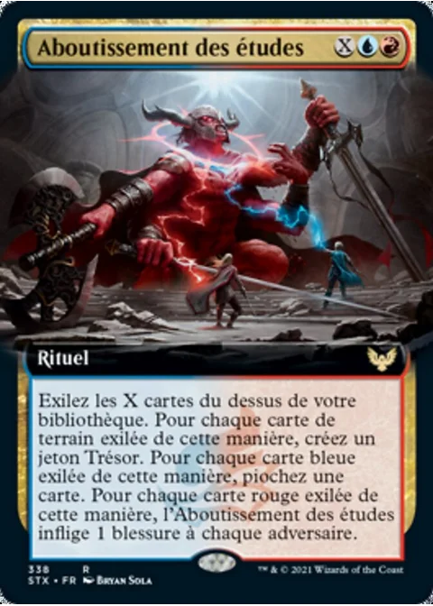 Aboutissement des études