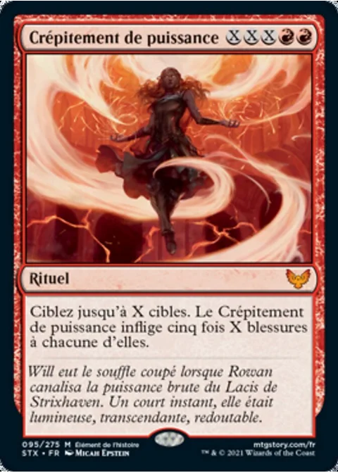 Crépitement de puissance