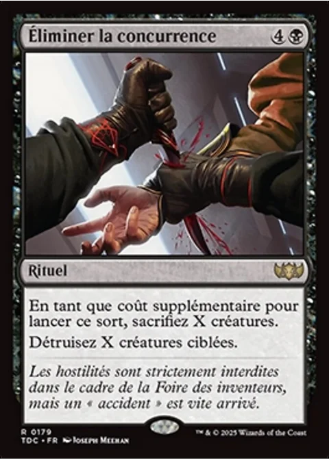 Éliminer la concurrence